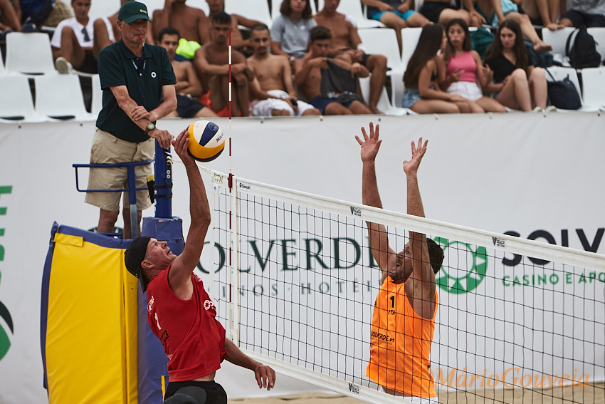 Lendas Vivas do Volei de Praia na Baía de Espinho